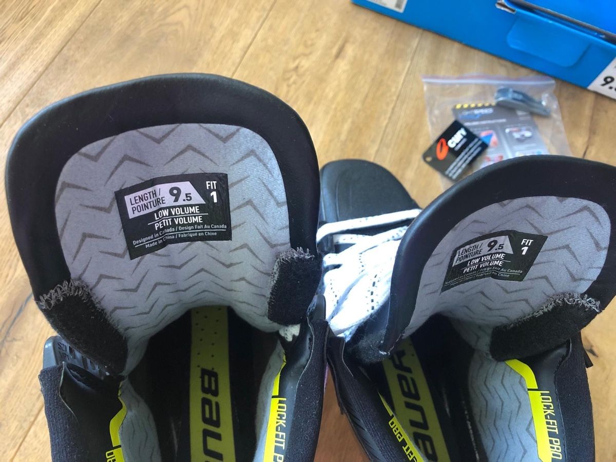Bauer Pattini da ghiaccio: Bauer Hyperlite 2 9.5 Fit 1 , Grösse 45 – Nuovo e nell'imballaggio originale da Dürnten venduto da ueseco 3