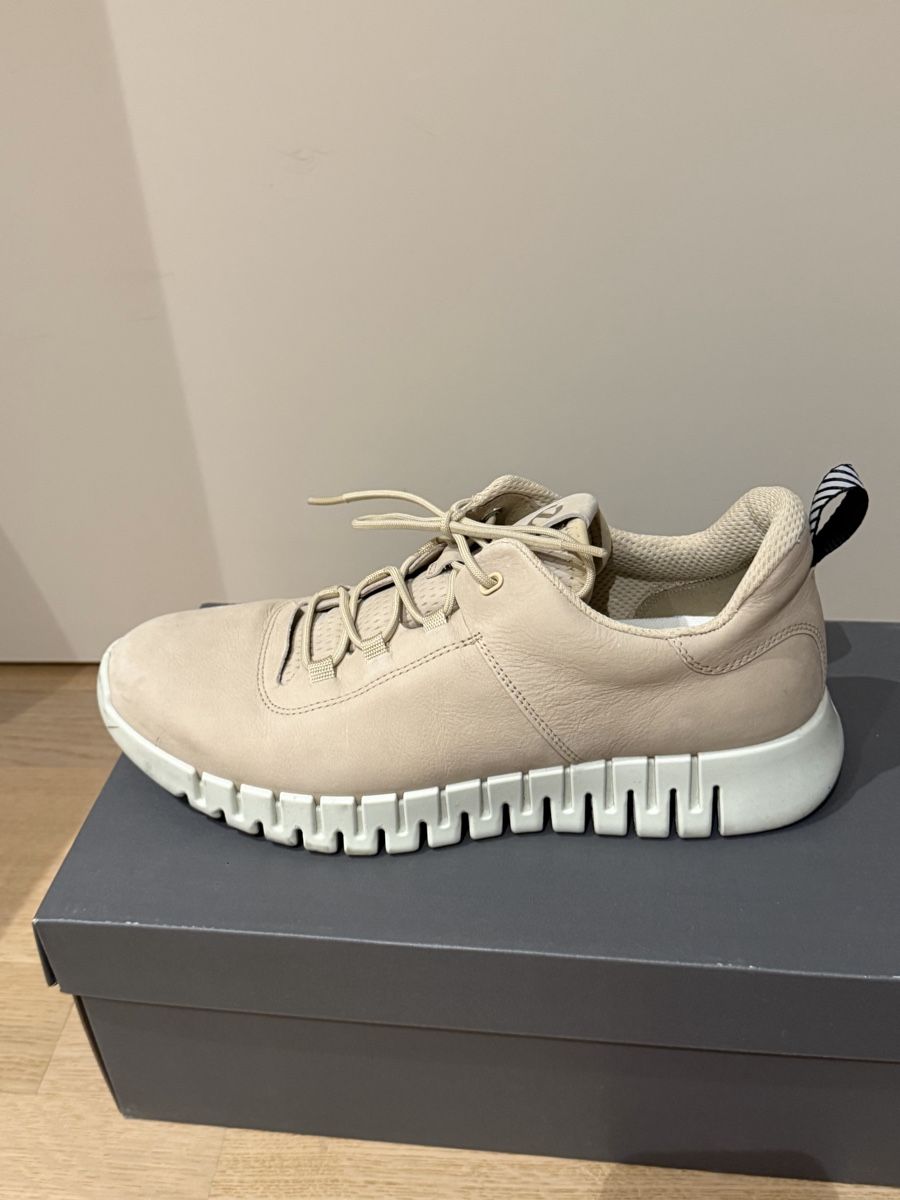 Ecco Scarpe da uomo: ECCO Herren Sneaker Leder Beige – Usato da Siebnen venduto da Eug_142