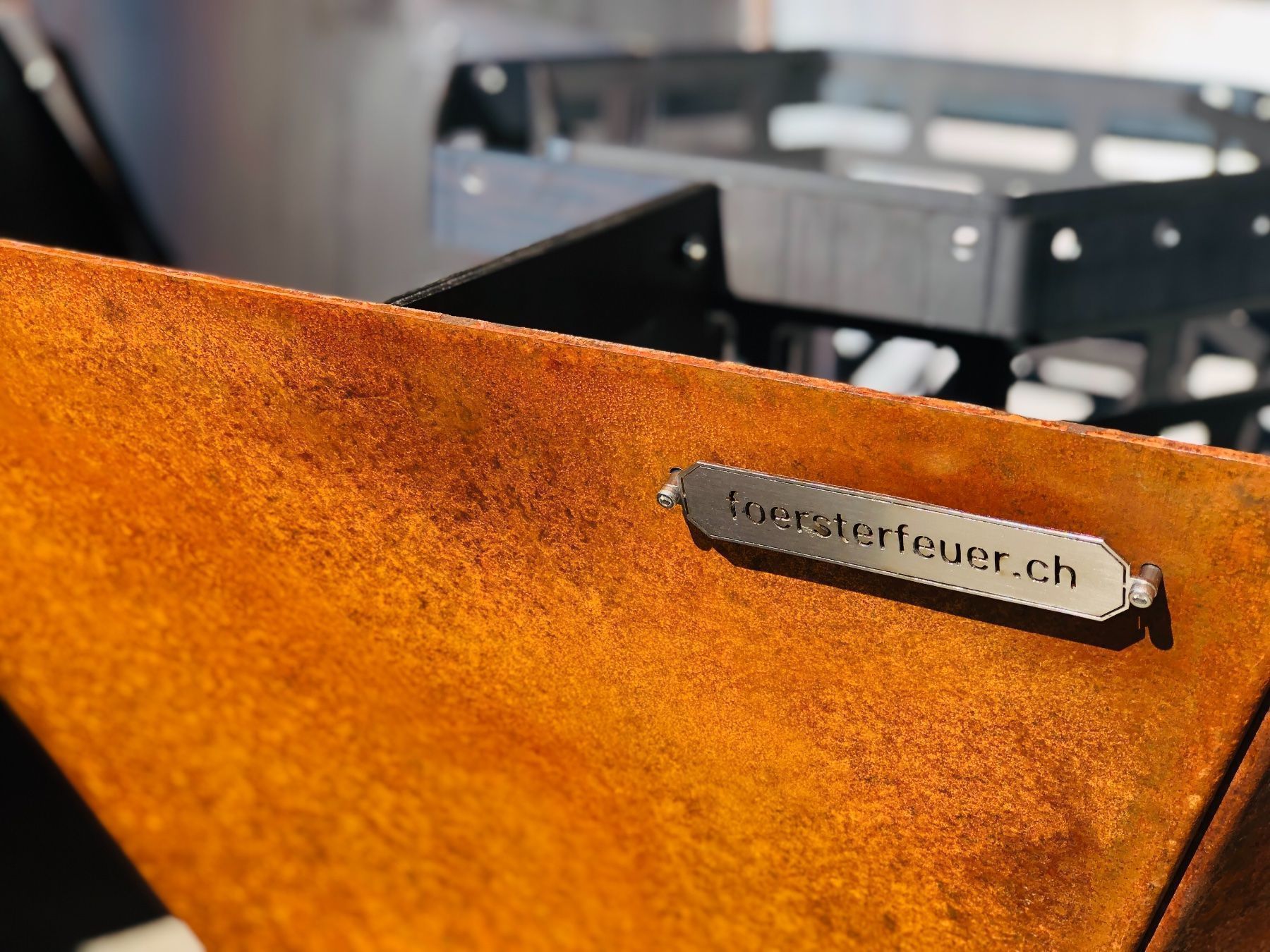 Bracieri: modulare Feuerschale Försterfeuer® mit Grillring – Nuovo e nell'imballaggio originale da Madiswil venduto da Foersterfeuer 6