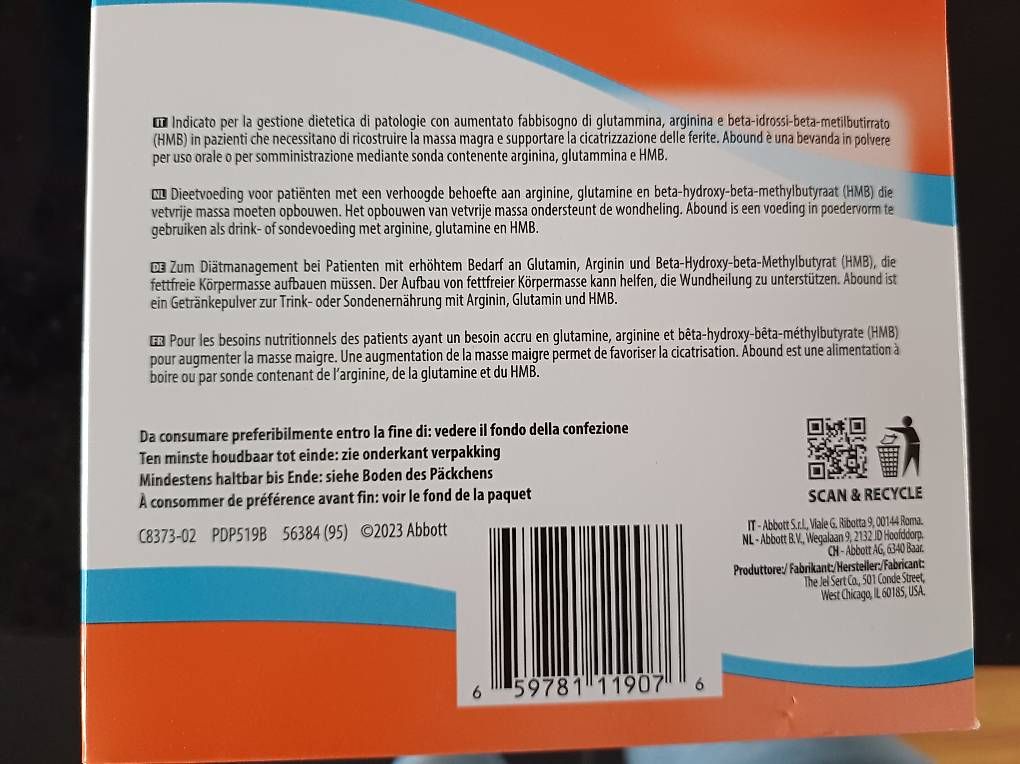 Cibi & Specialità: Abound geschmacksneutral – Nuovo e nell'imballaggio originale da Fehraltorf venduto da Sato01 2