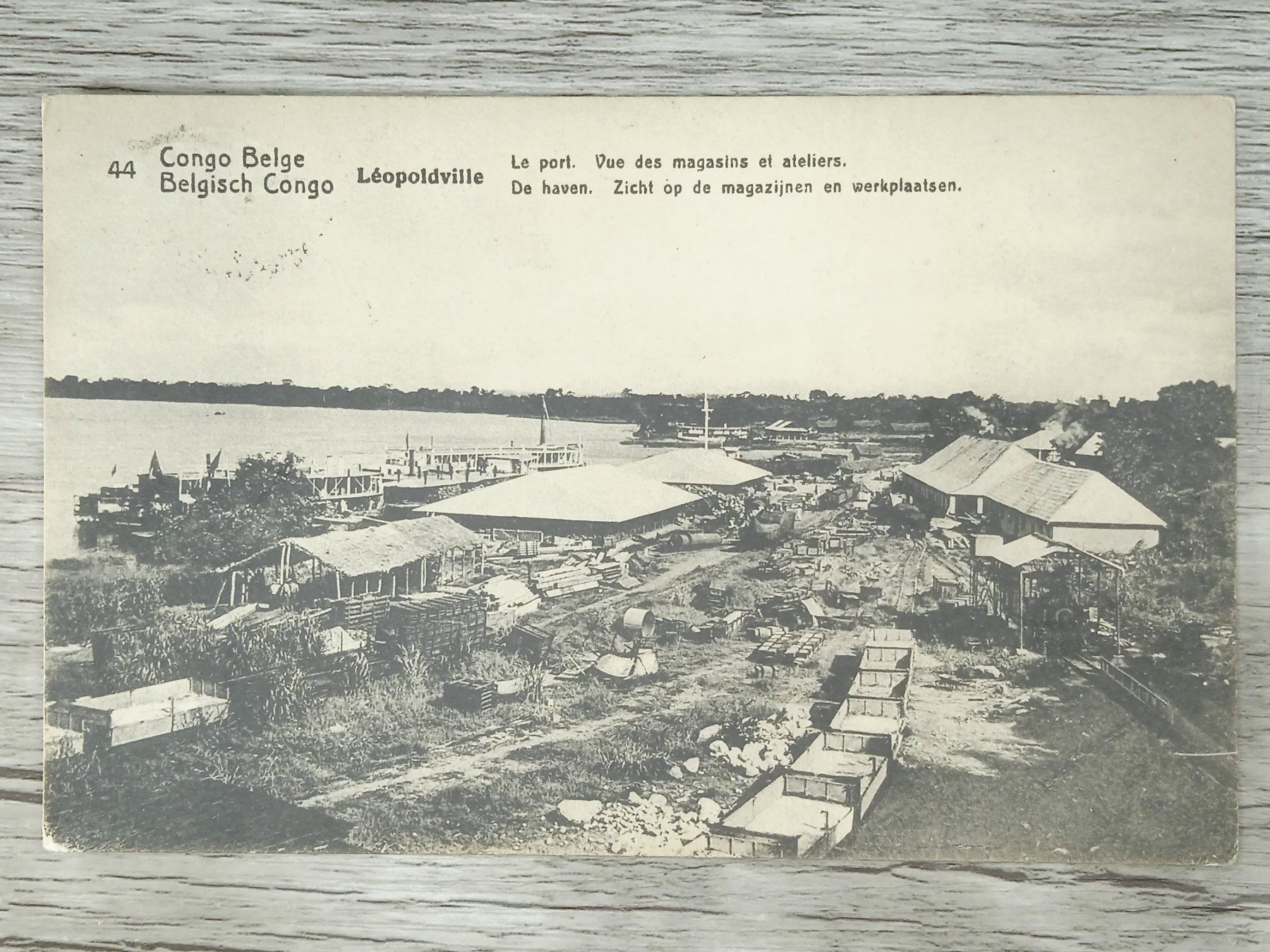 Tutti i francobolli: TR04 Carte Postale + Timbre Congo-Belge 1921 – Usato da Cousset venduto da Patrick_Collections