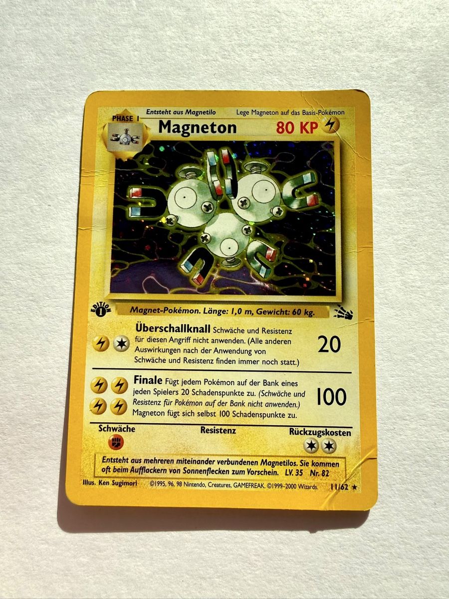 Pokémon Cartes à collectionner: Pokémon Magneton / DE – D'occasion à Läufelfingen par Seraphim13