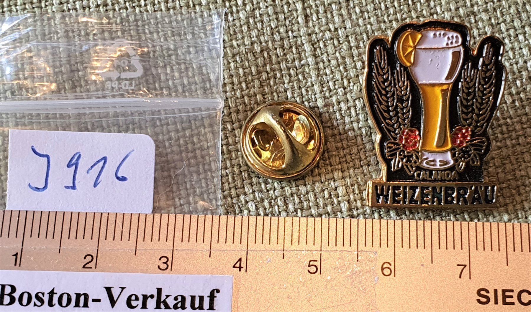 Placchette & Badge: X11 - Weizenbräu Calanda Bier – Usato da Reinach BL venduto da Boston-Verkauf 1