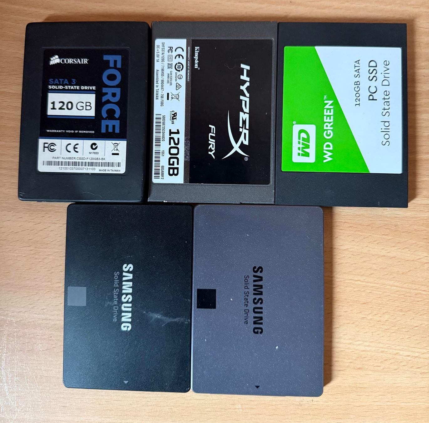 Harddisks: SSD  120 Go 2,5" • Divers marques – Gebraucht aus La Chaux-de-Fonds von it-fab 1