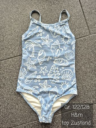 Badeanzug Gr. 122/128, H&m, top Zustand 