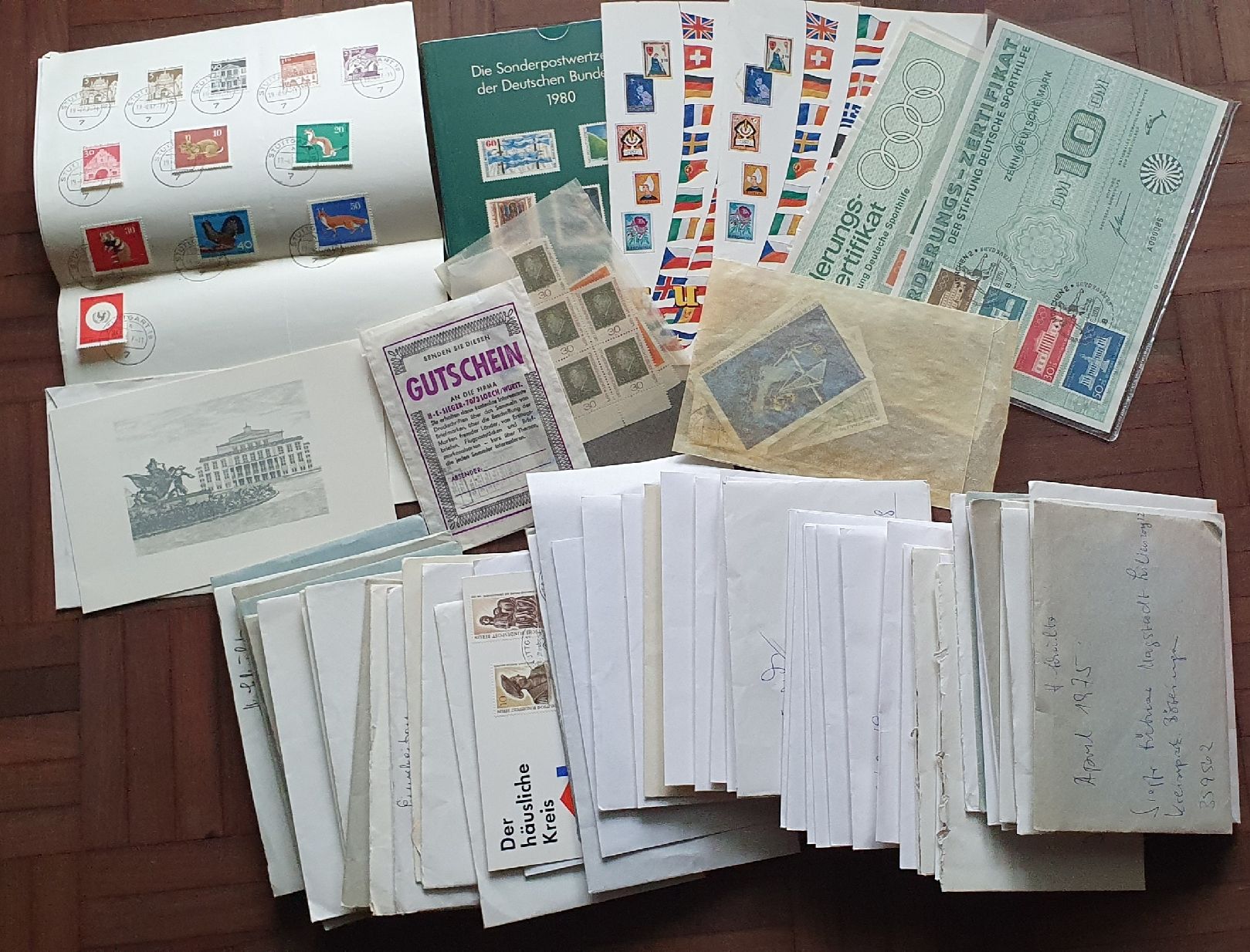 Alle Briefmarken: Deutschland Postfrisch ca. 1960 - 1980 – Gebraucht aus Kreuzlingen von Rschweiz1 1