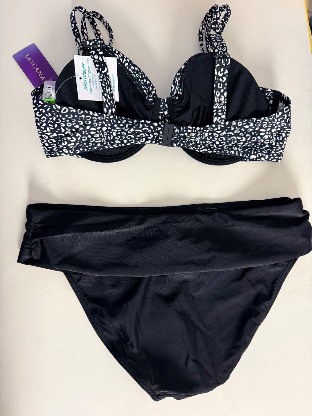 Lascana Costumi da bagno & Bikini: LASCANA, Bikini, Grösse 40D/40, Farbe Schwarz – Nuovo e nell'imballaggio originale da Rudolfstetten venduto da gst_g7xl 5