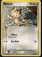 Meowth EX FireRed & LeafGreen 69/112 Pokemon EN