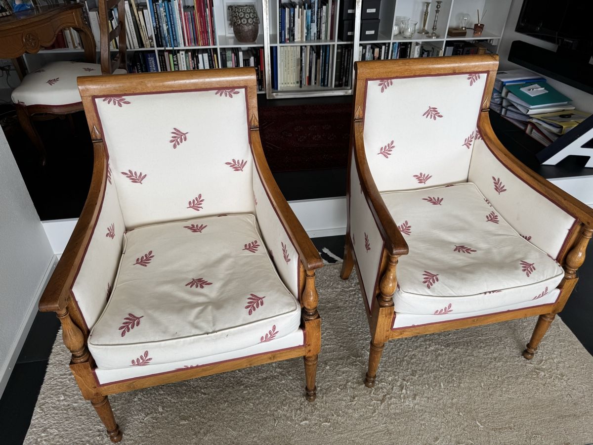 Poltrone: 2 fauteuils anciens, style Louis – Usato da Vevey venduto da PriskaK 5