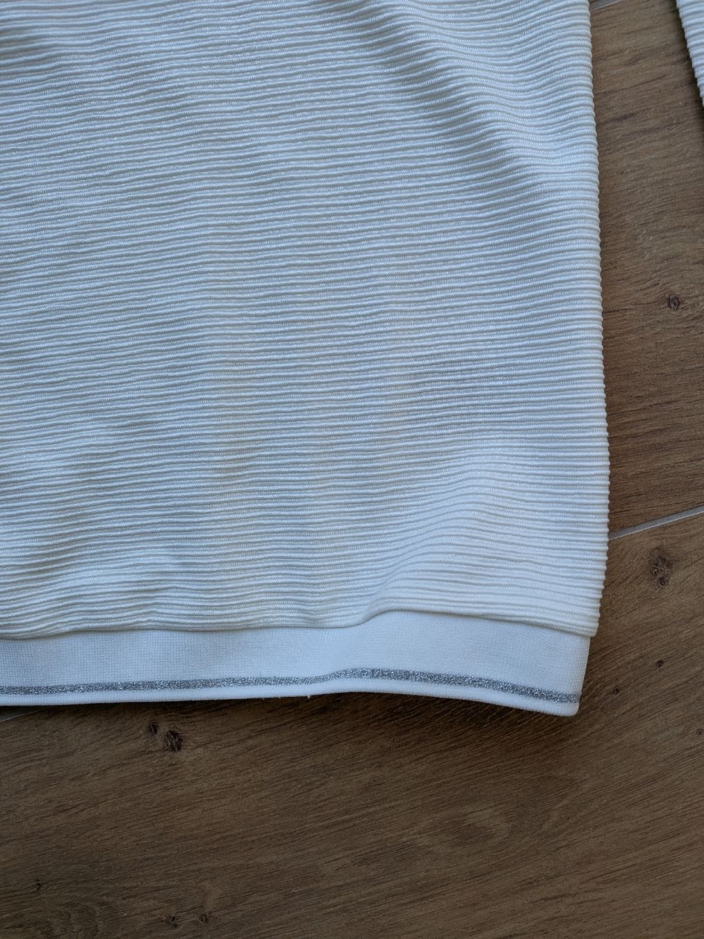 Maglioni & Felpe: Street One Pullover gerippt weiss – Nuovo (secondo la descrizione) da Eschenbach SG venduto da SanFranciscoCalifornia 1