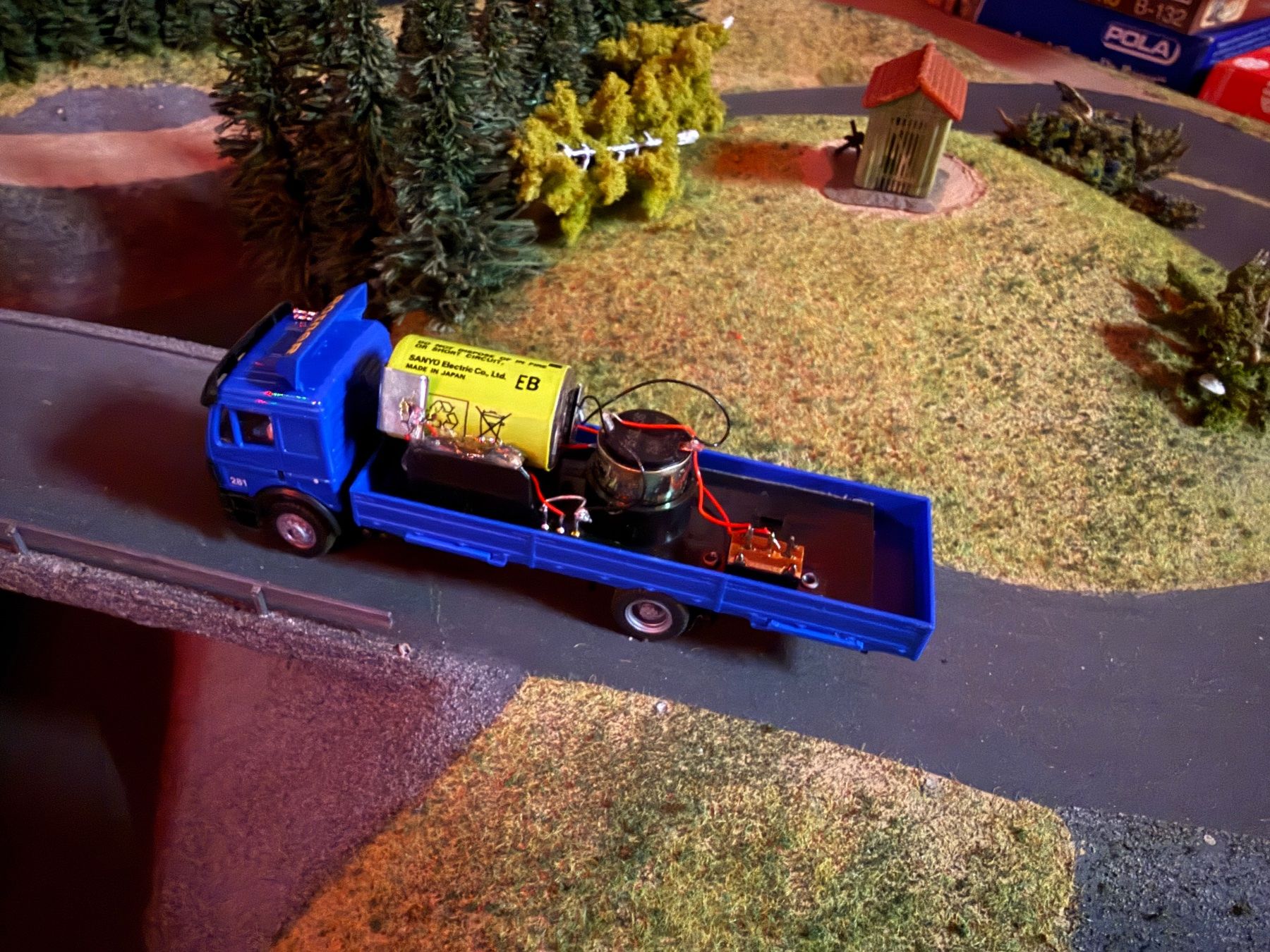 Faller Modelleisenbahnen: Faller Car-System Lkw 1602 Rosner Transport H0 – Gebraucht aus Bauma von Shotgunmann 6