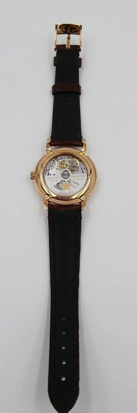 Zenith Orologi: Zenith Elite Ultra Thin Moonphase 18k Gold – Nuovo e nell'imballaggio originale da Thalwil venduto da LeCh1ffre 4