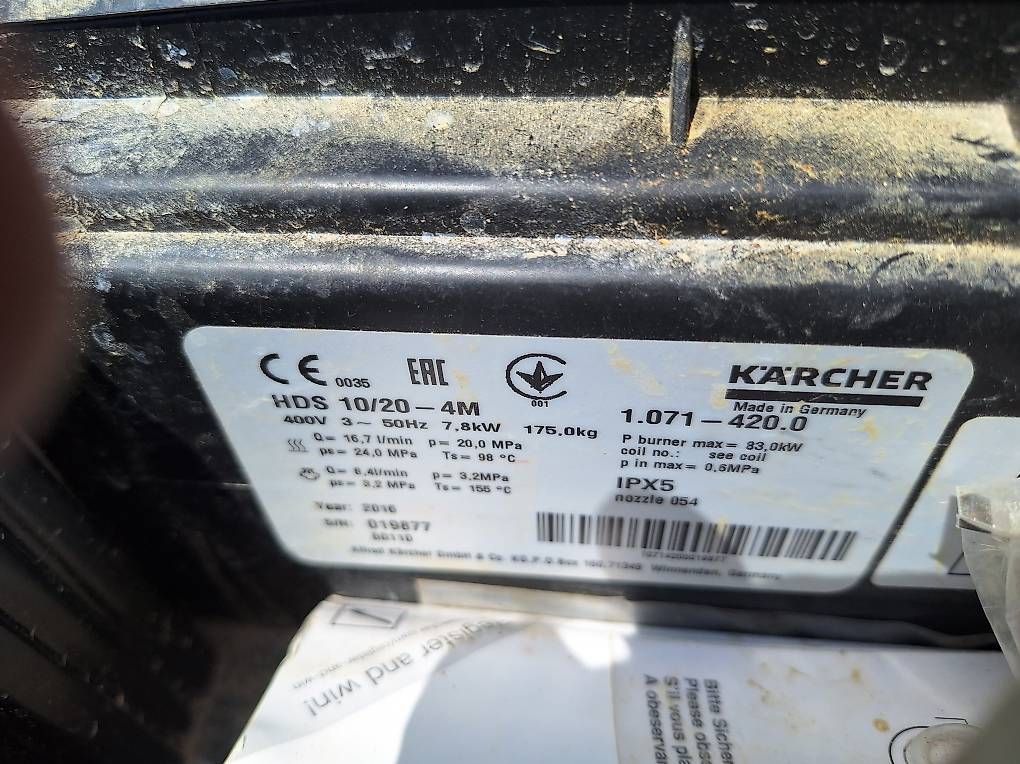Idropulitrici ad alta pressione: Karcher HDS 10-20 4M – Usato da Mézières FR venduto da Nobody47 2