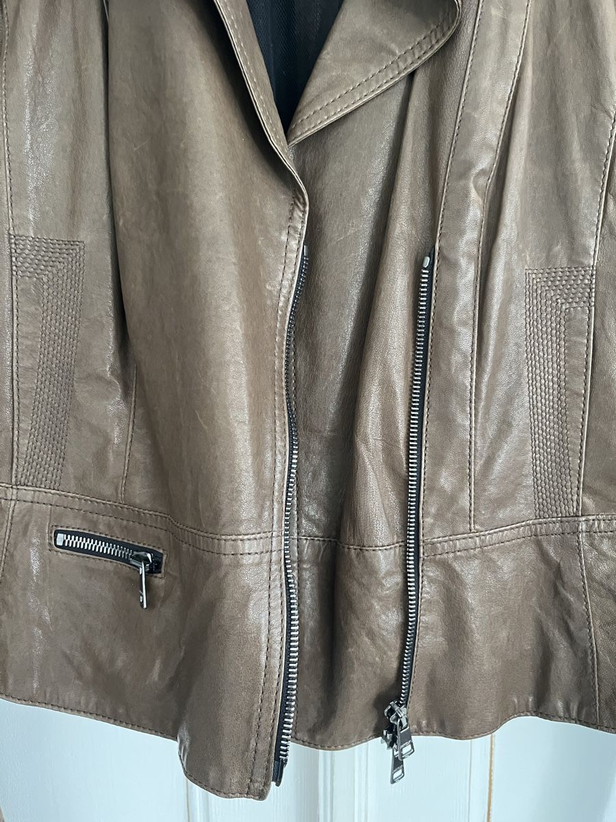 Marc Cain Giacche: Lederjacke - MarcCain - braun - 36 – Usato da Eglisau venduto da superfine7 2
