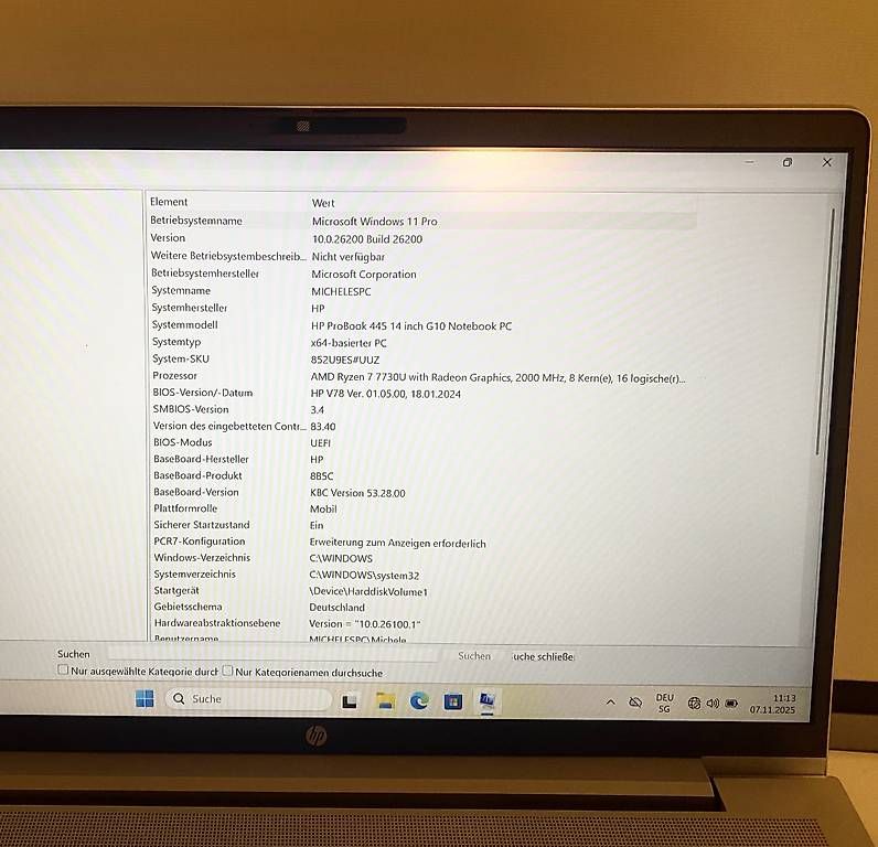 Notebooks: HP ProBook 445 G10 – Gebraucht aus Zürich von mic_m6nc 3