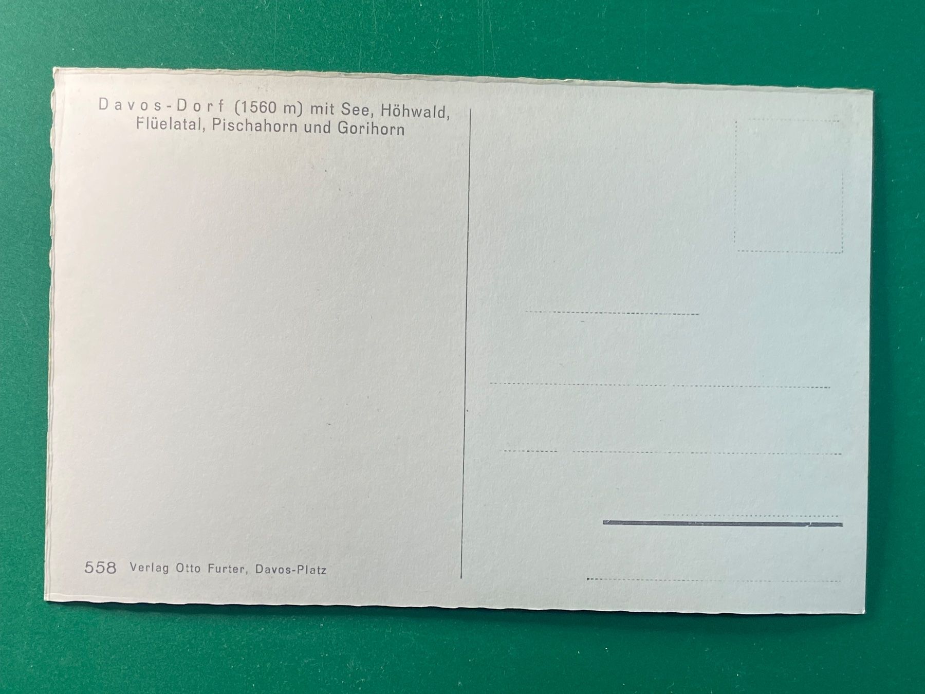 Cartoline postali: Davos-Dorf – Usato da Steg VS venduto da _vinci_ 1