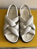 Sandalen weich Leder Gummisohle Grieder Bongenie 40 wie neu 