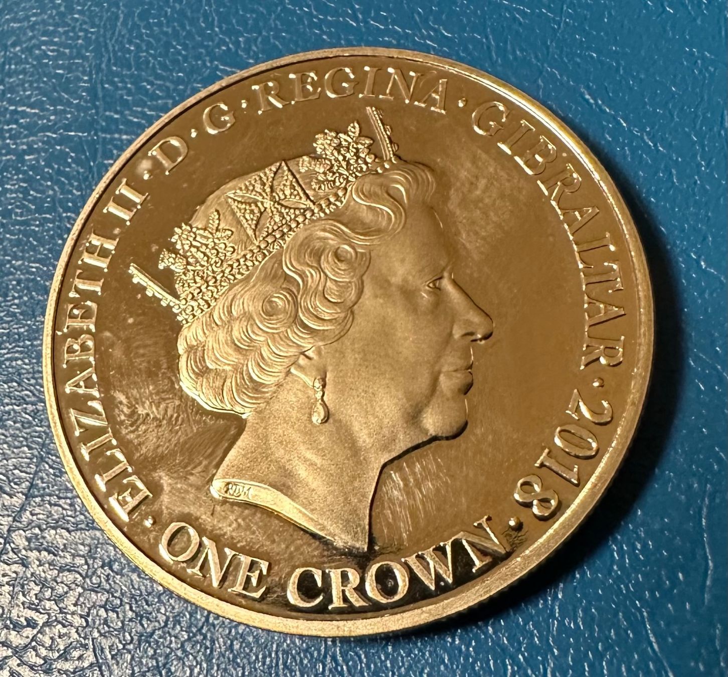Tutti le monete: GIBRALTAR 2018 ONE CROWN – Usato da Watt venduto da phila13 1