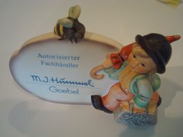 Hummel Figur Hum 900 "Wanderbub * Verkaufsaufsteller" FM 8 *
