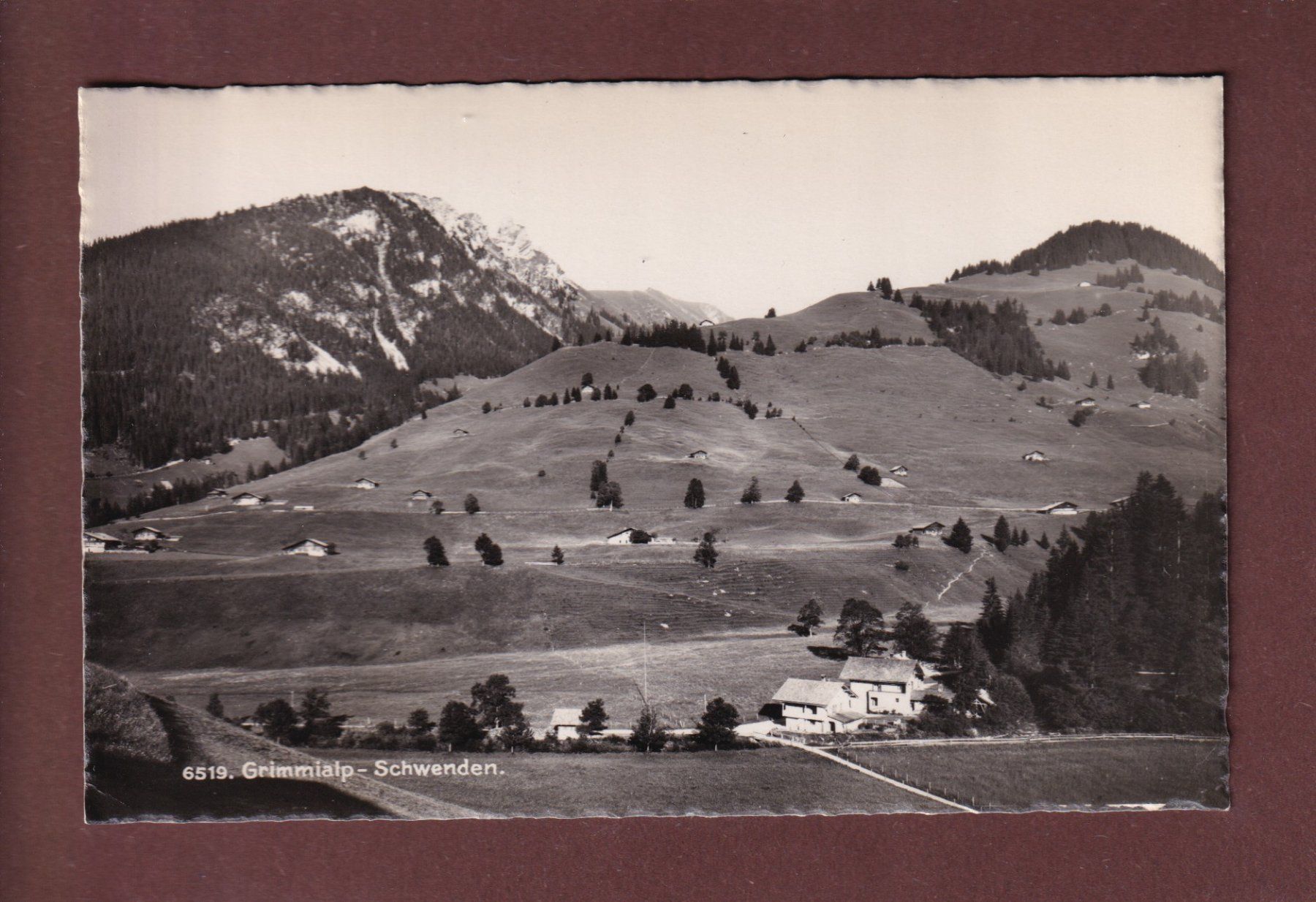 Cartoline postali: GRIMMIALP - Schwenden – Usato da Pully venduto da nicecards-shop