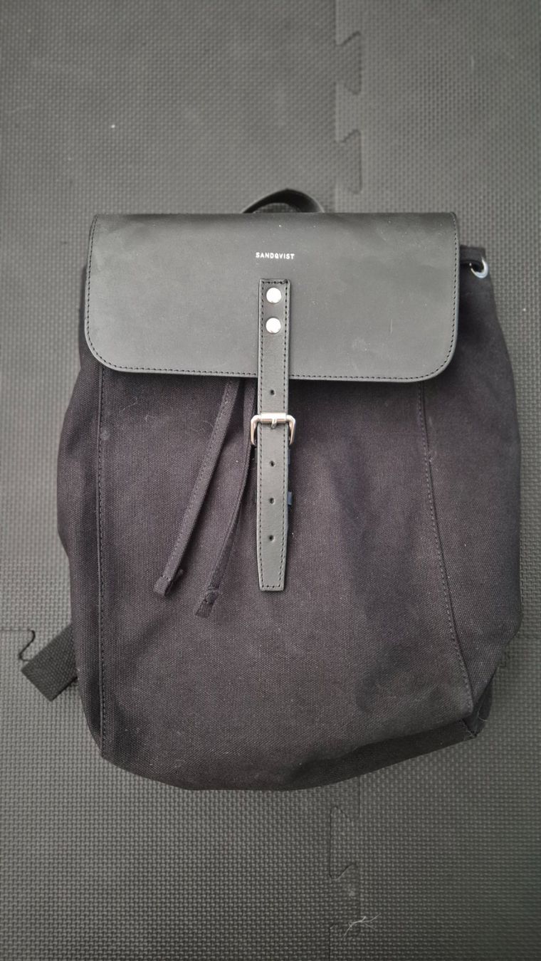 Sandqvist Zaini: Sandqvist Alva Rucksack, schwarz – Usato da Freienstein venduto da Murloc