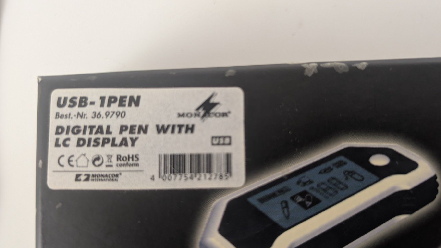 Penna & Evidenziatori: Mobile Note Taker, Digital Stift, USB-1PEN, Top – Nuovo e nell'imballaggio originale da Zürich venduto da axolottchen 8