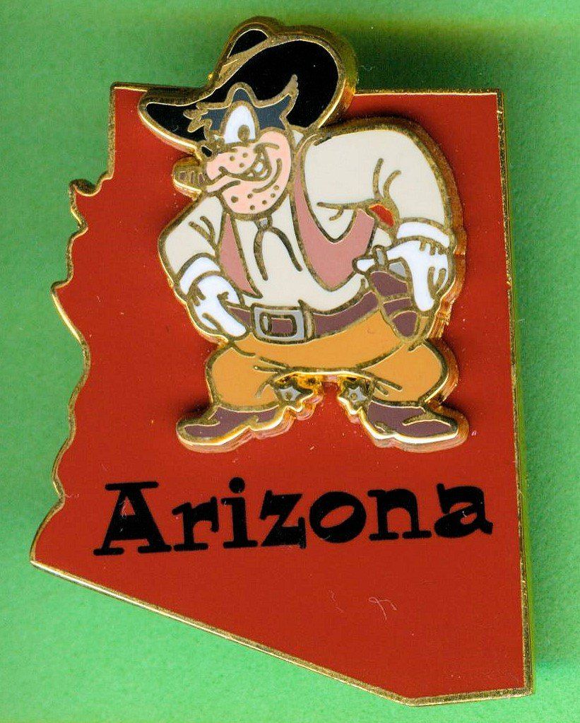 Disney Placchette & Badge: Disney   BIG PETE  Staat Arizona – Usato da Winterthur venduto da Sammleroase