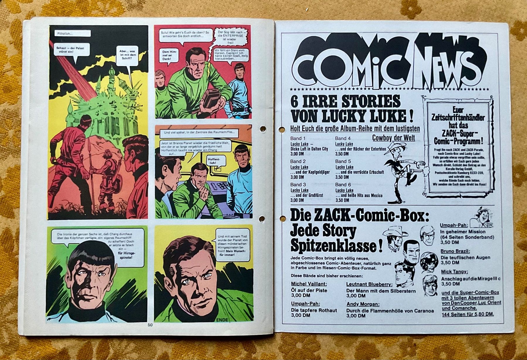 Fumetti: Zack Comic Box 13 von 1974 – Difettoso da Endingen venduto da nathan05 8