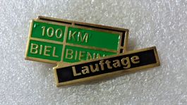 Ansteckpin 166: 100 km Lauftage Biel Bienne