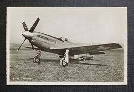 AK Mustang P51 Aviatik SCHWEIZER LUFTWAFFE Flugzeug MILITÄR