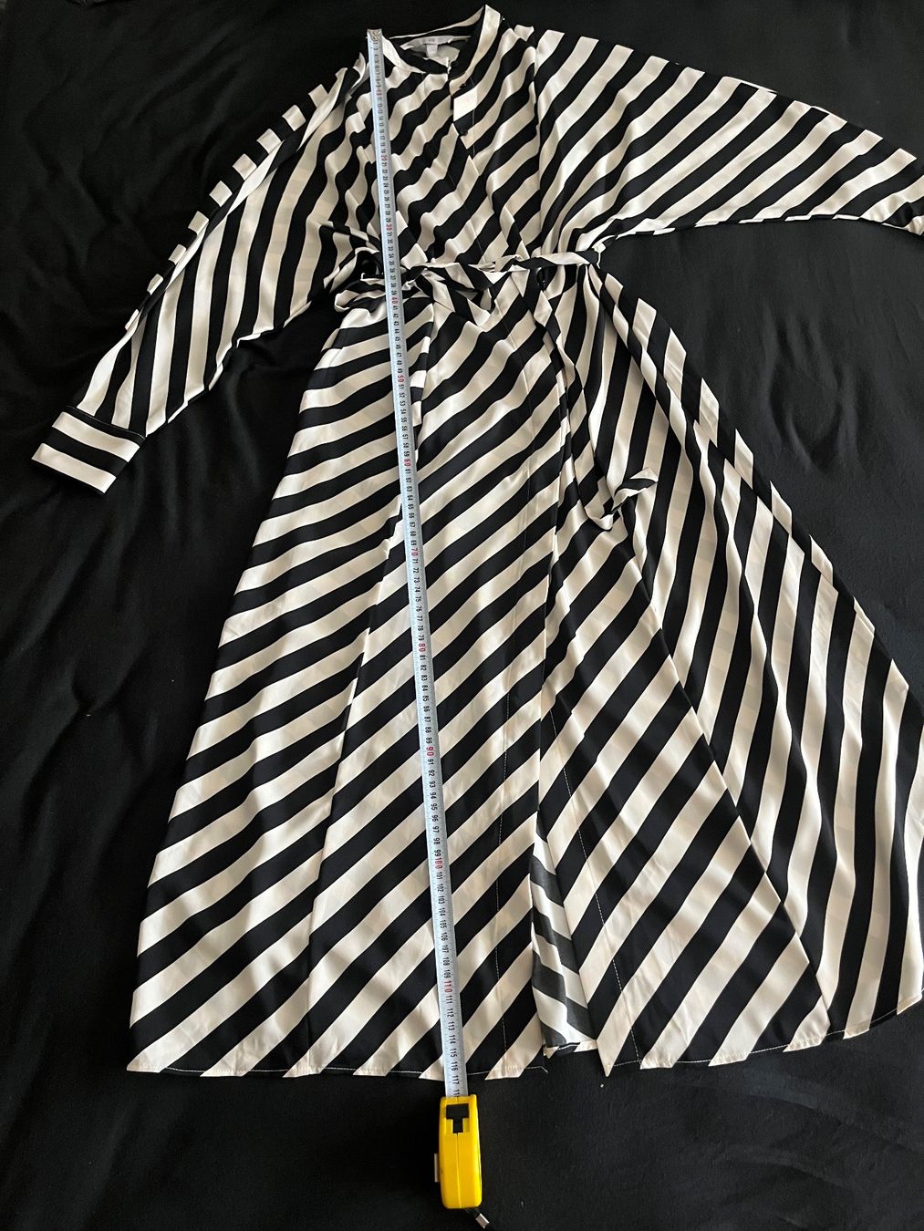 Camicette: Damen Kleid schwarz/weiss gestreift – Nuovo (secondo la descrizione) da Olten venduto da sae_82z2 1