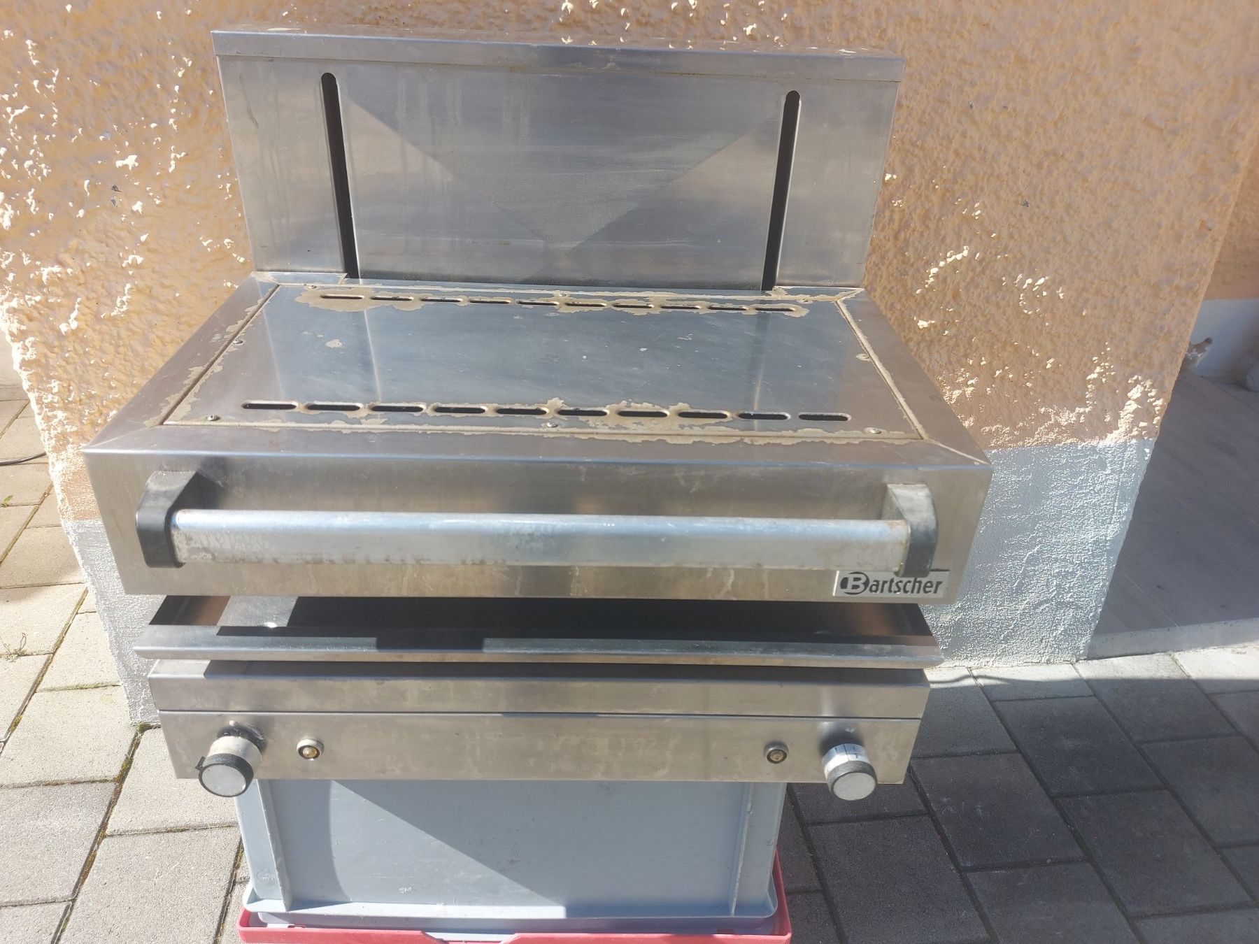 Salamander Griglie: Bartscher Grillplatte, Bartscher Lift-Salamander – Usato da Rheinau venduto da profitronic.shop 4