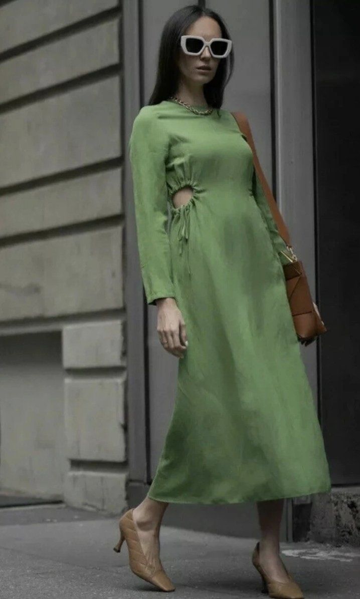 Zara Vestiti: Robe en lin Zara, S – Usato da Carouge GE venduto da Juli_03 2