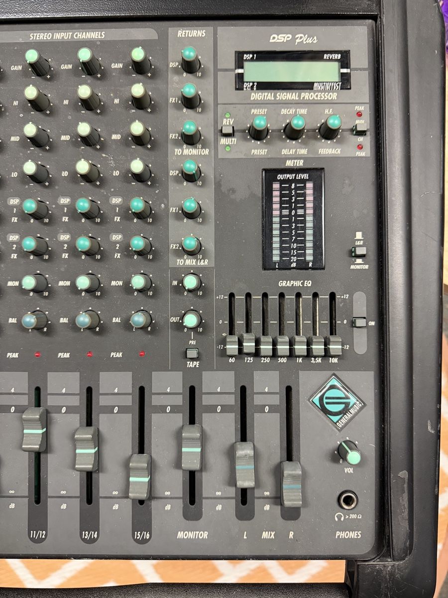 Console di mixaggio:  Generalmusic Powercase 16 – Usato da Hauptwil venduto da musikboerse 2