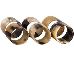 Serviettenringe Horn Neu!