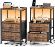 Nachttisch, 2er Set