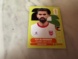 Panini Fifa Fussball WM 2026 Sticker Nizar Al-Rashdan JOR 10