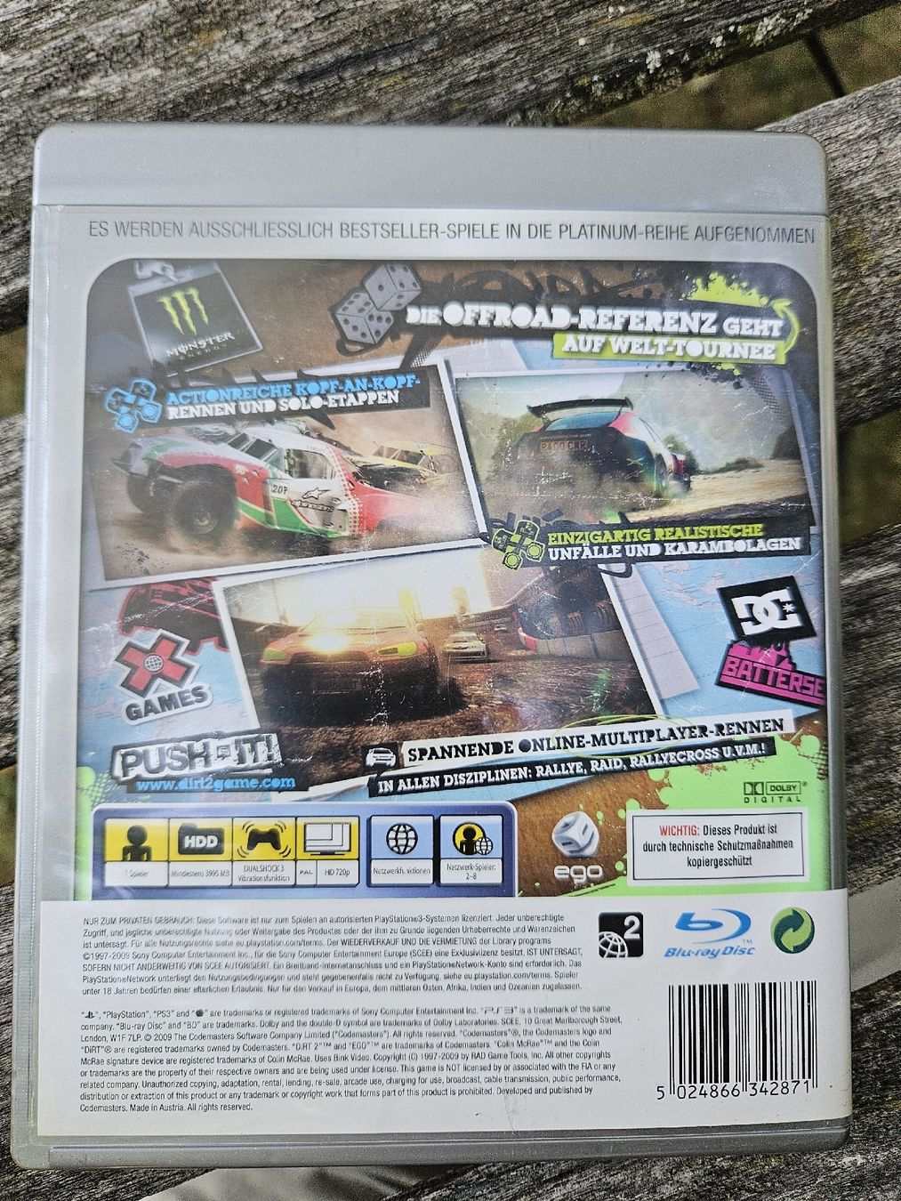 Jeux: Colin McRae Dirt 2 Platinum - PS3 – D'occasion à Hägglingen par Ruwi 2