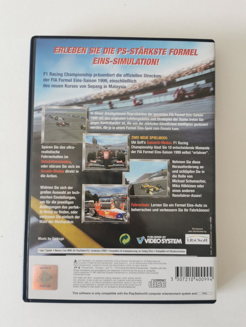 Giochi: Ps 2 - F1 Racing Championship – Usato da Lenzburg venduto da eyworld 2