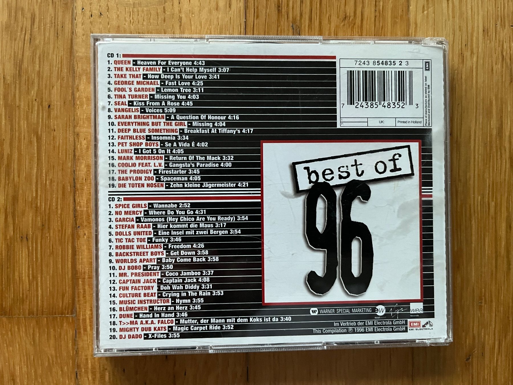 CDs: CD "Best of 96", 2 CD's – Gebraucht aus Grosswangen von Vita500 1