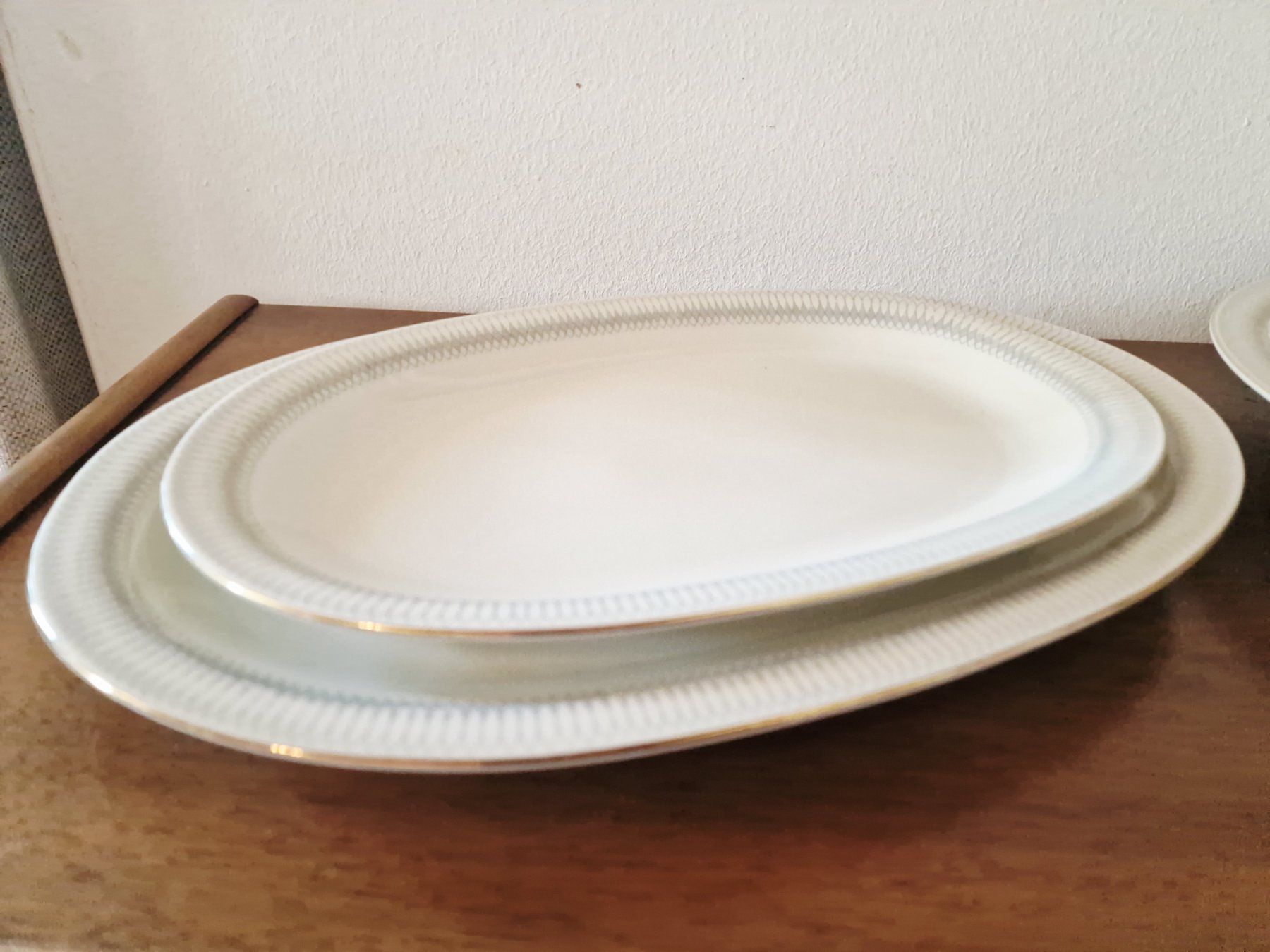 Eschenbach Piatti di portata: Drei antike Servierteller Platten von Eschenbach – Usato da Hallau venduto da CHACLA 1