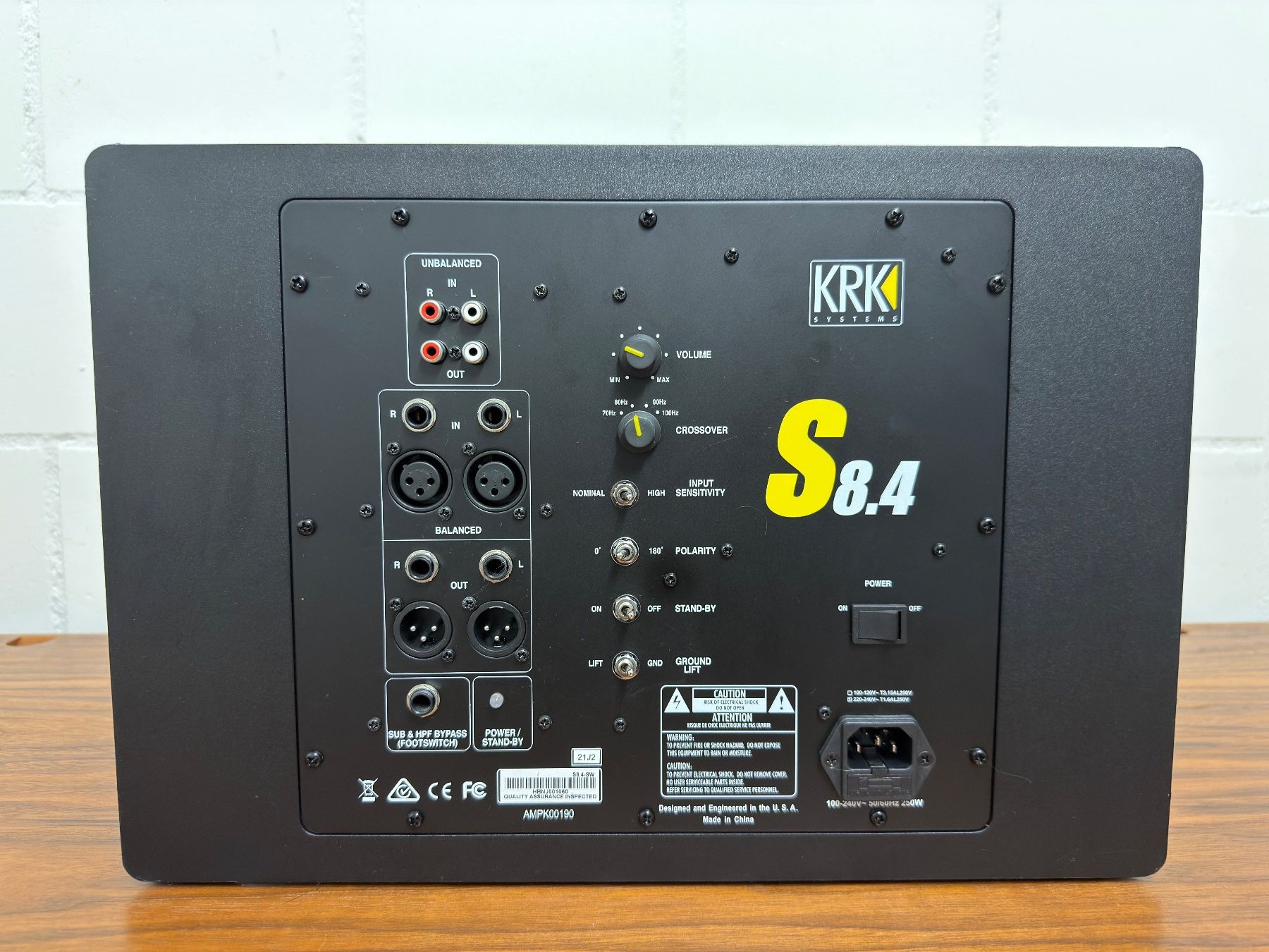 KRK Lautsprecher: KRK S8.4 Subwoofer – Gebraucht aus Luzern von me9_9h8x 1