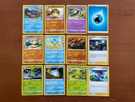 Pokemon 12er Karten Set (Versand gratis)