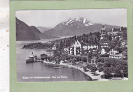 Weggis Quai und Pilatus 1961