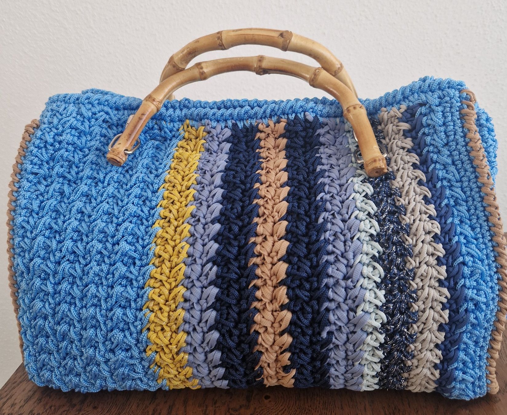 Borse da donna: SAC EN CROCHET HANDMADE – Nuovo e nell'imballaggio originale da Camorino venduto da JPHANDMADE1 2