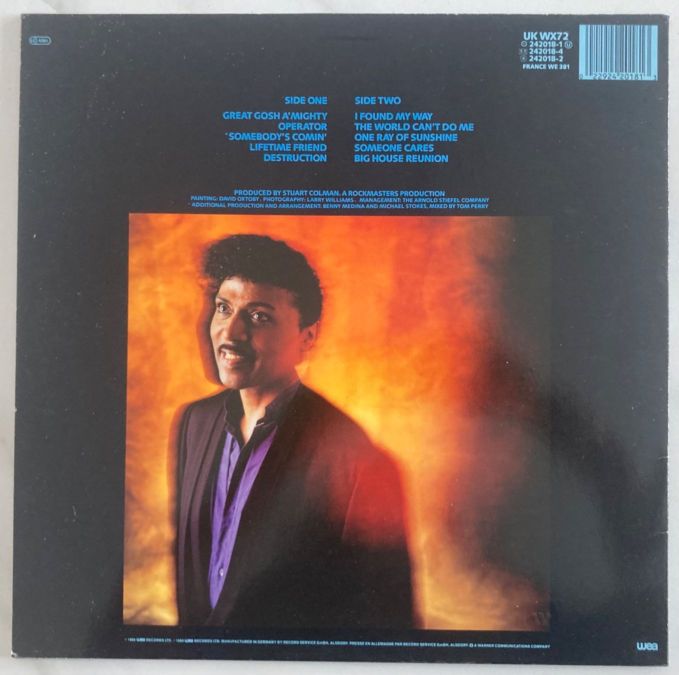 Dischi in vinile: LITTLE RICHARD - LIFETIME FRIEND – Usato da Poliez-Pittet venduto da Newtown-Records 1