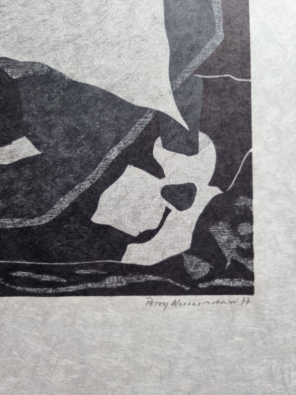 Holzschnitte: PETER WULLIMANN HOLSCHNITT SIGNIERT NUMMERIERT – Gebraucht aus Gersau von grafik-kunst 4