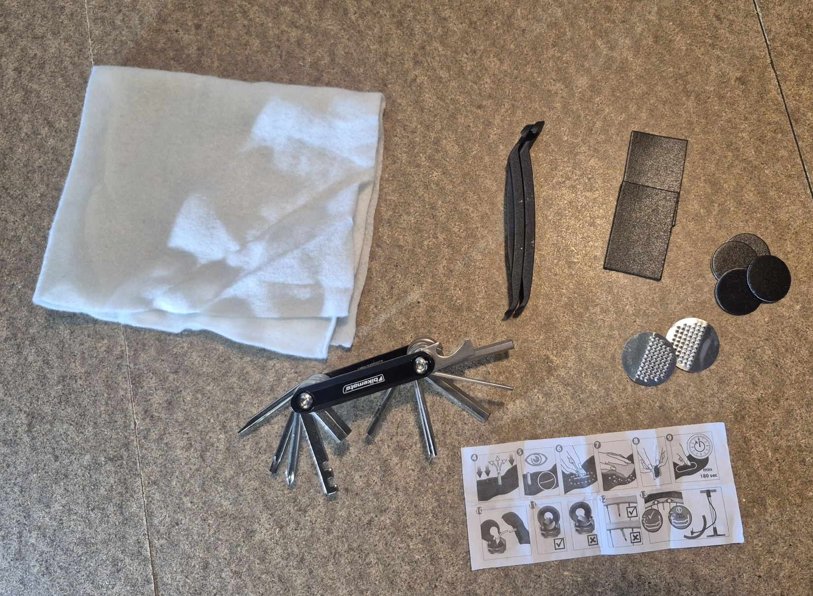 Pezzi di ricambio: Werkzeugtasche mit Multitool bikemate Neu – Nuovo e nell'imballaggio originale da Schmitten FR venduto da KaDa81 3