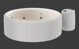 Whirlpool von Softspa Modell Legacy Farbe Ascona weiss