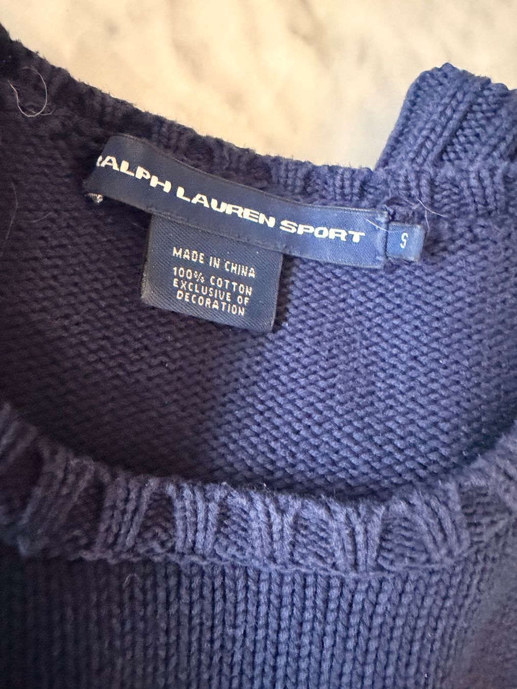 Polo Ralph Lauren Maglioni & Felpe: Ralph Lauren Sport Pullover Gr. S,marine... – Usato da Wetzikon ZH venduto da Linda5 1